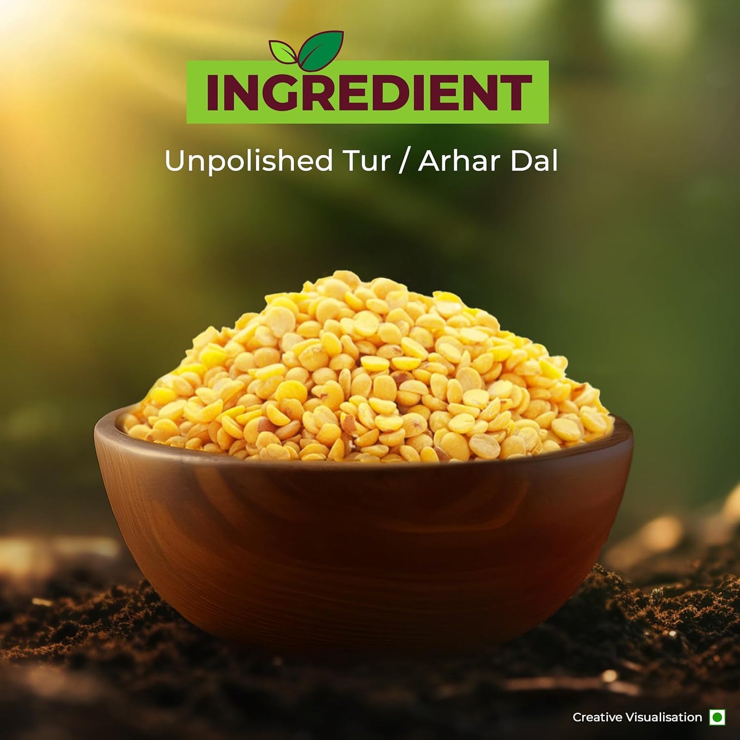 Aashirvaad Organic Arhar Dal - 500 gms