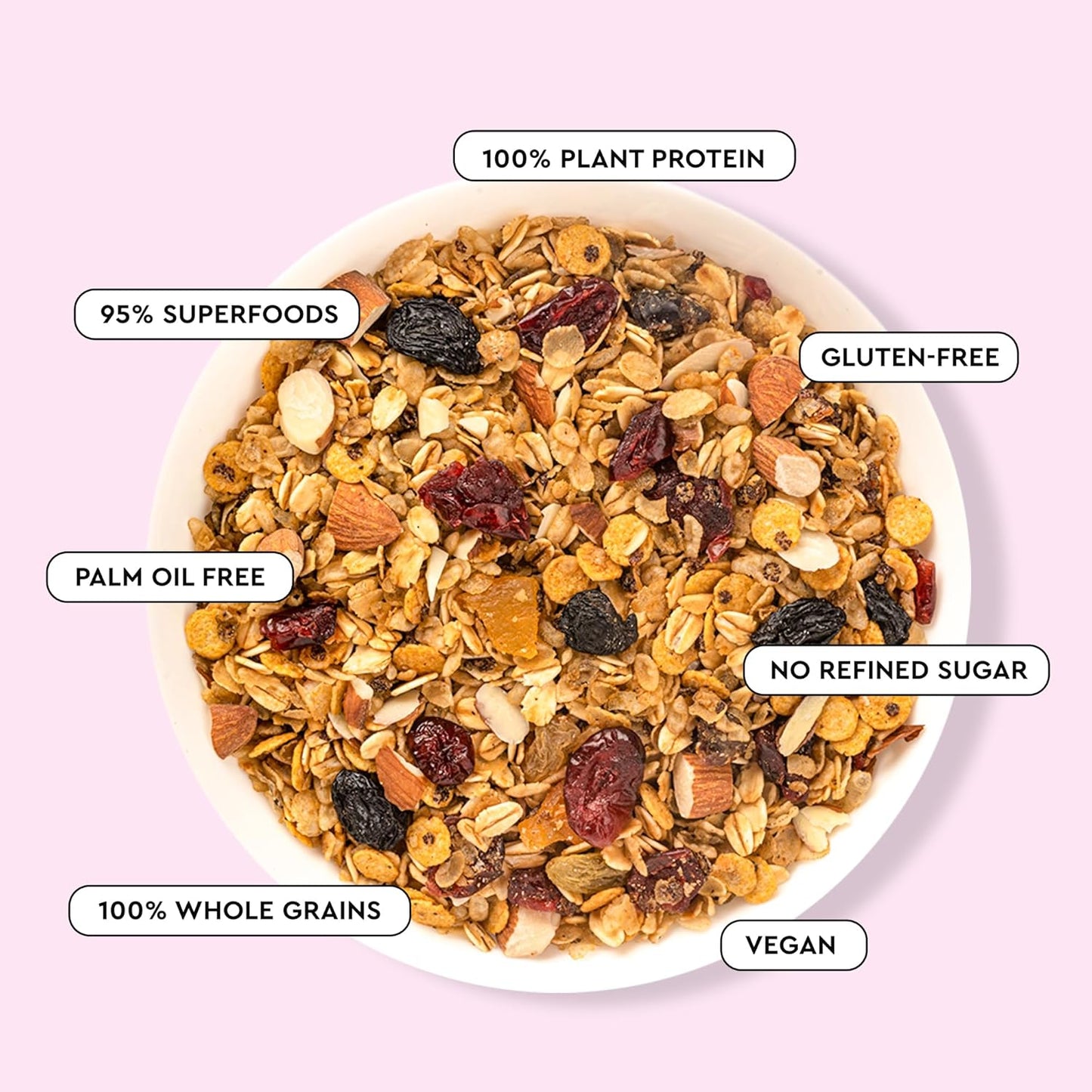 Nourish You Super Muesli Fruit & Nut Muesli - 400 gms