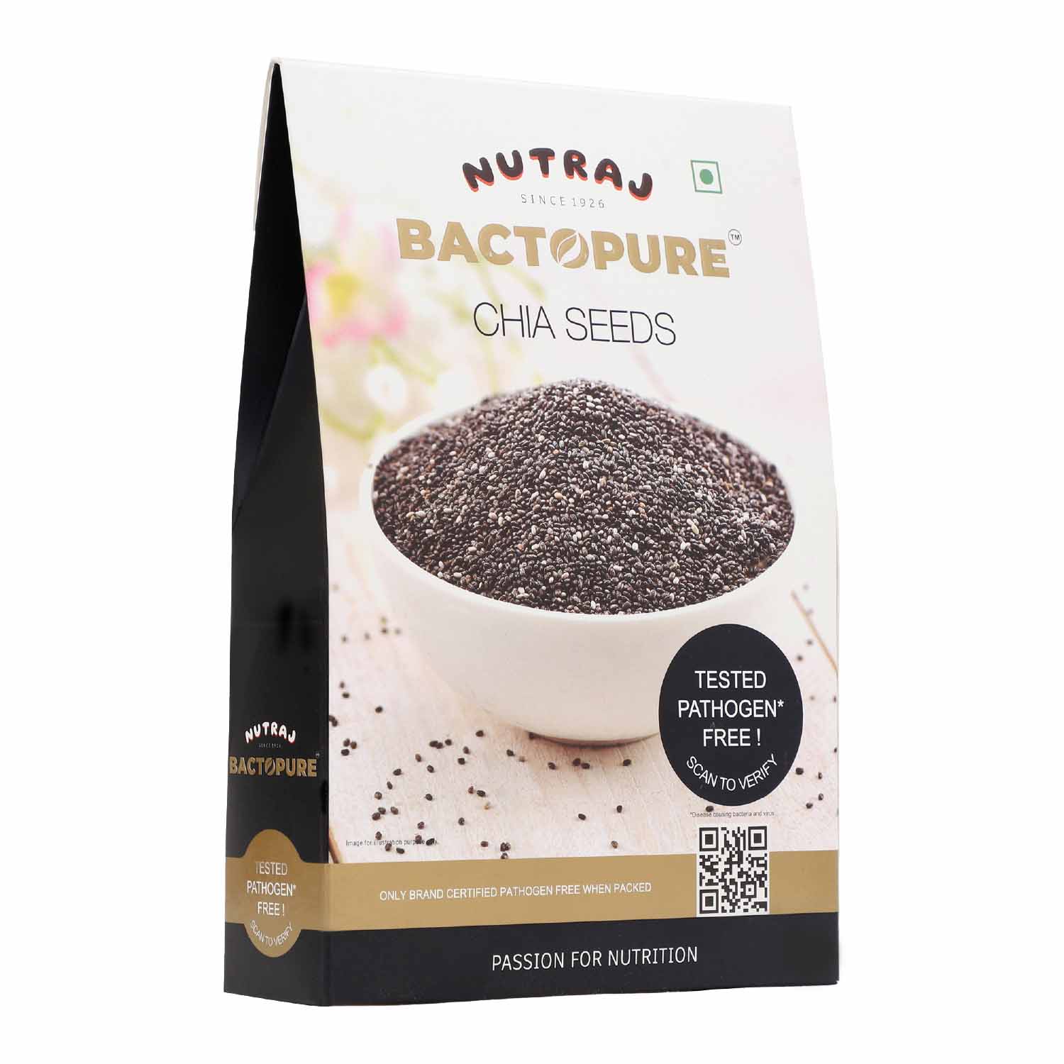 Nutraj Bactopure Chia Seeds 200gm