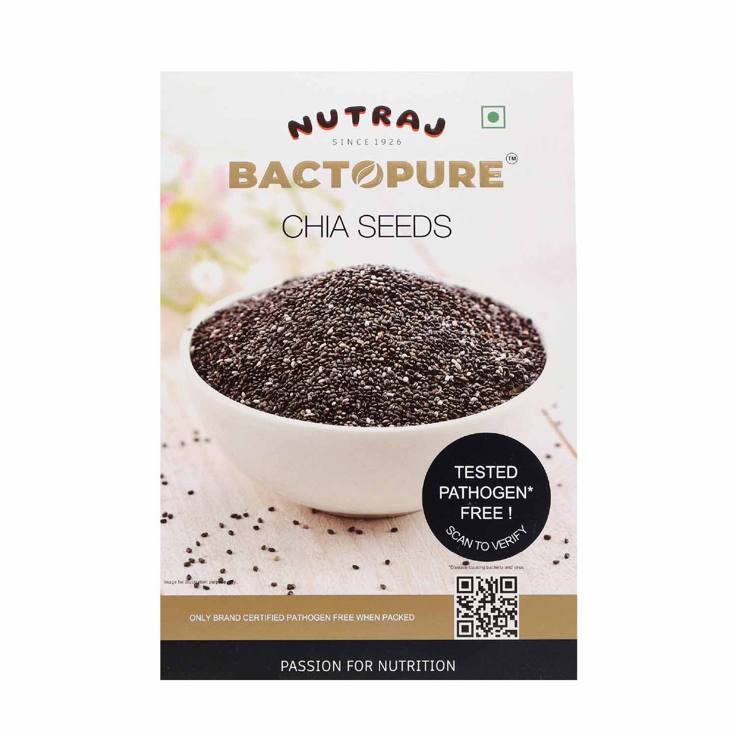 Nutraj Bactopure Chia Seeds 200gm