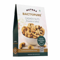 Nutraj Bactopure Roasted Salted Cashew 200gm