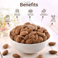 Nutraj Bactopure Roasted & Salted Almonds Badam 200gm