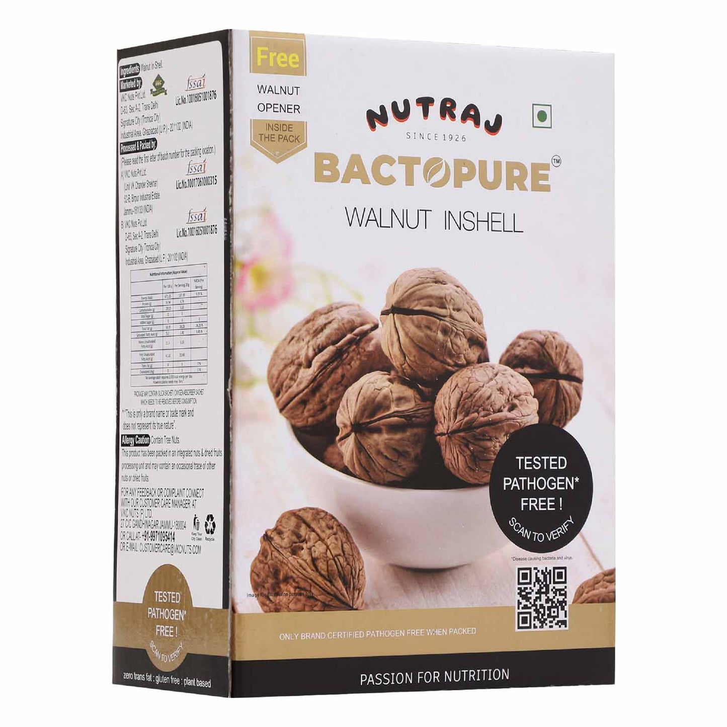 Nutraj Bactopure Walnut Inshell