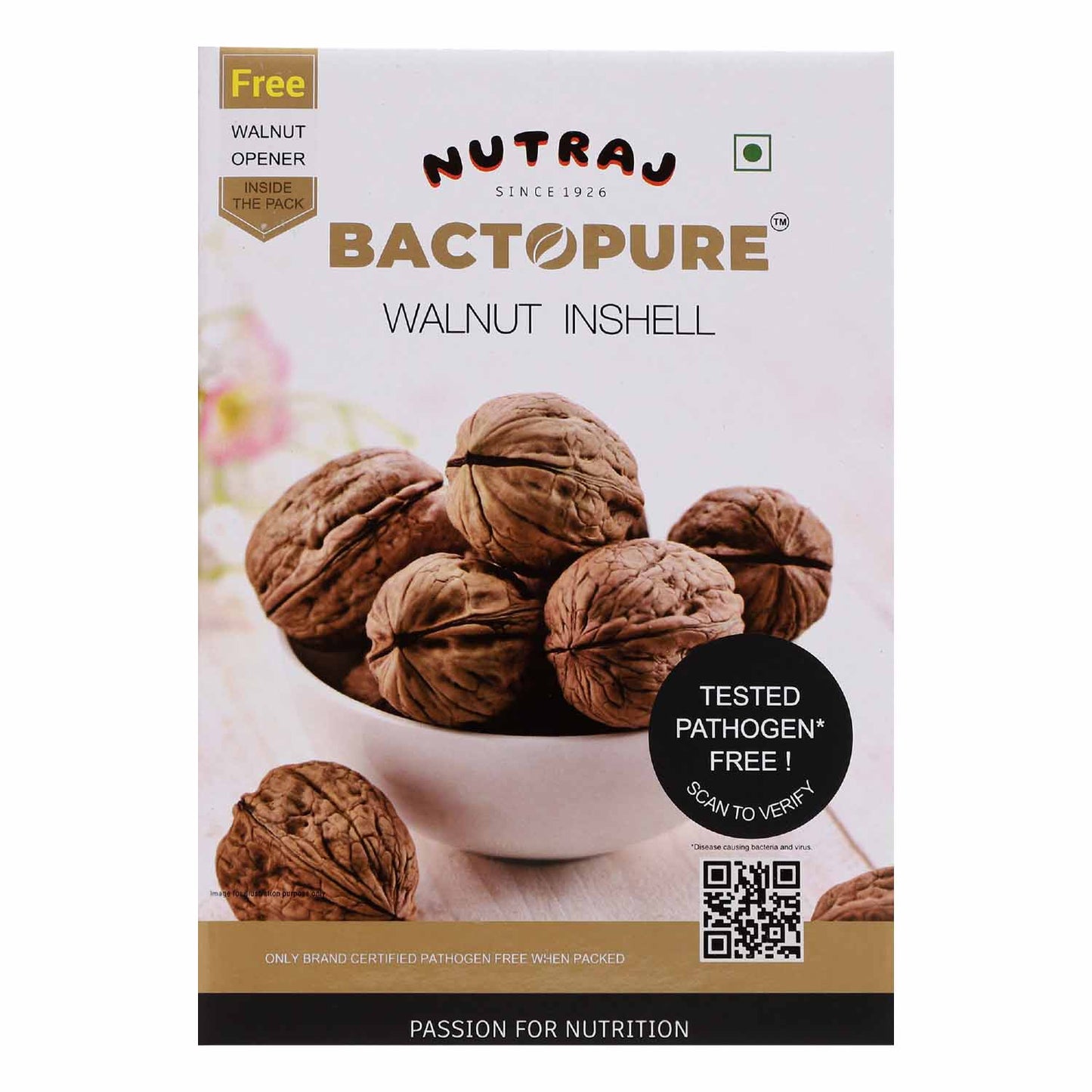 Nutraj Bactopure Walnut Inshell