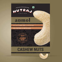 Nutraj Anmol Jumbo Size Cashew (W180) 500gm