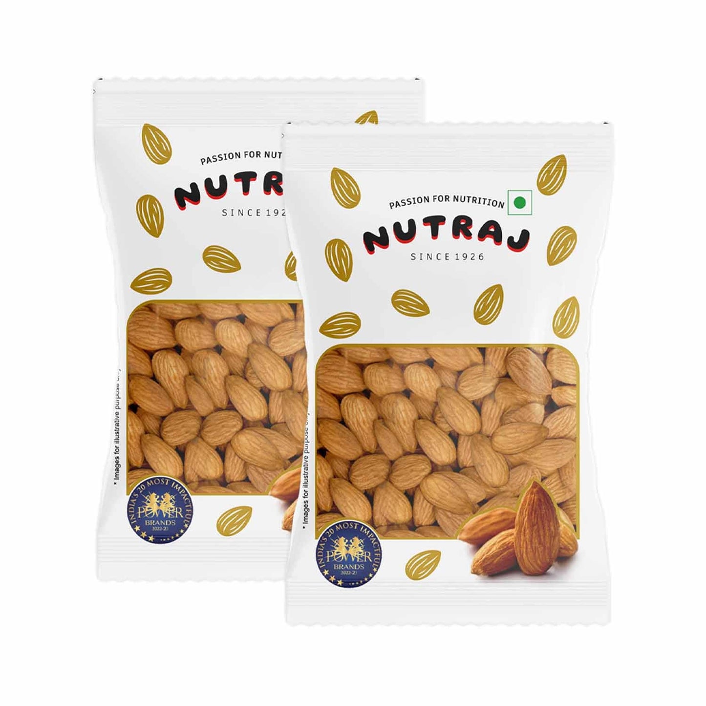 Nutraj Premium California Almonds Badam 200gm