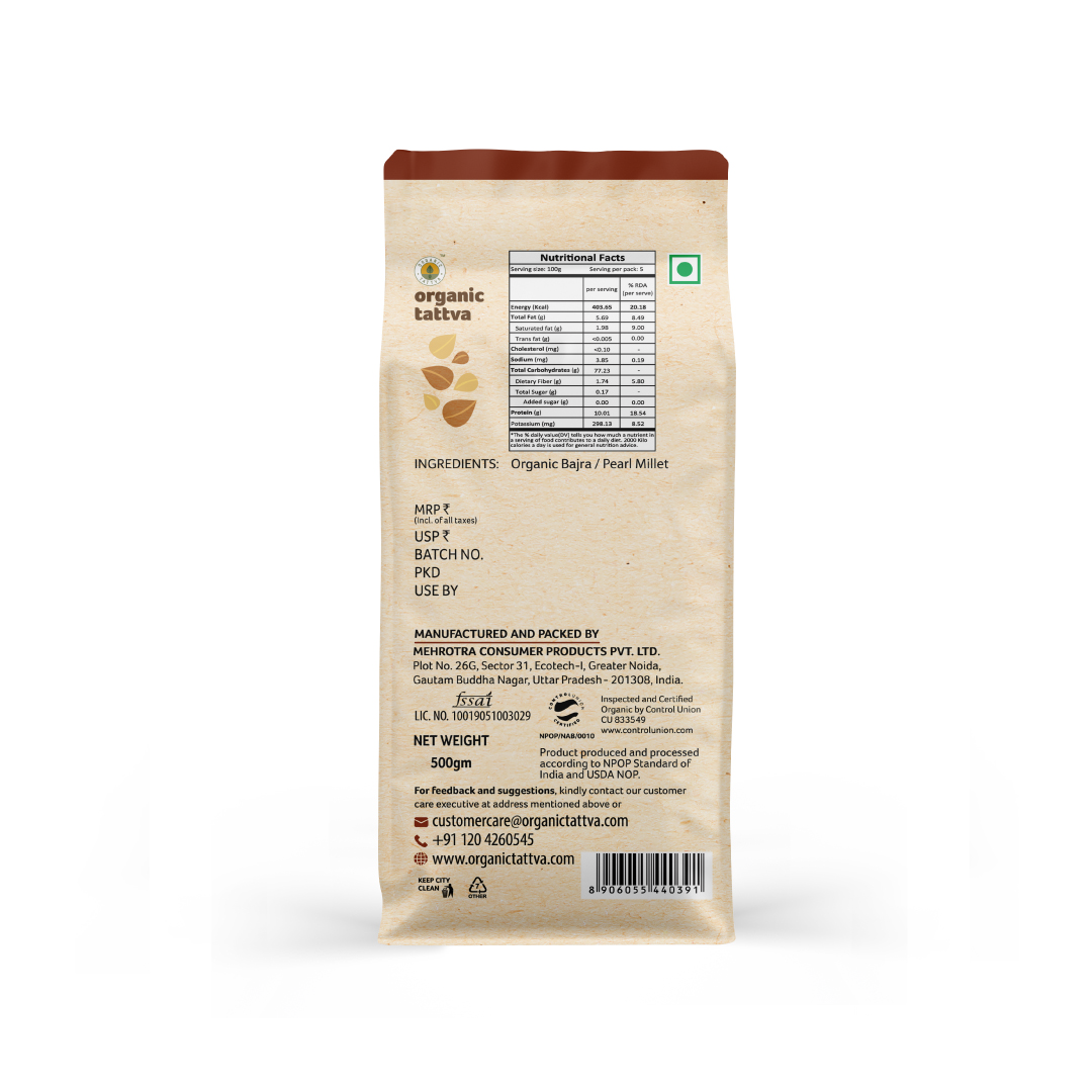 Organic Bajra Flour