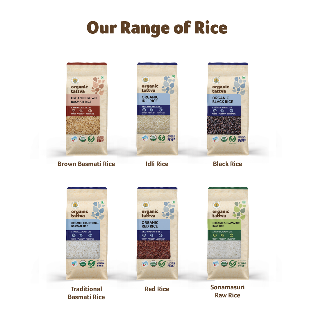 Organic Sonamasuri Rice White