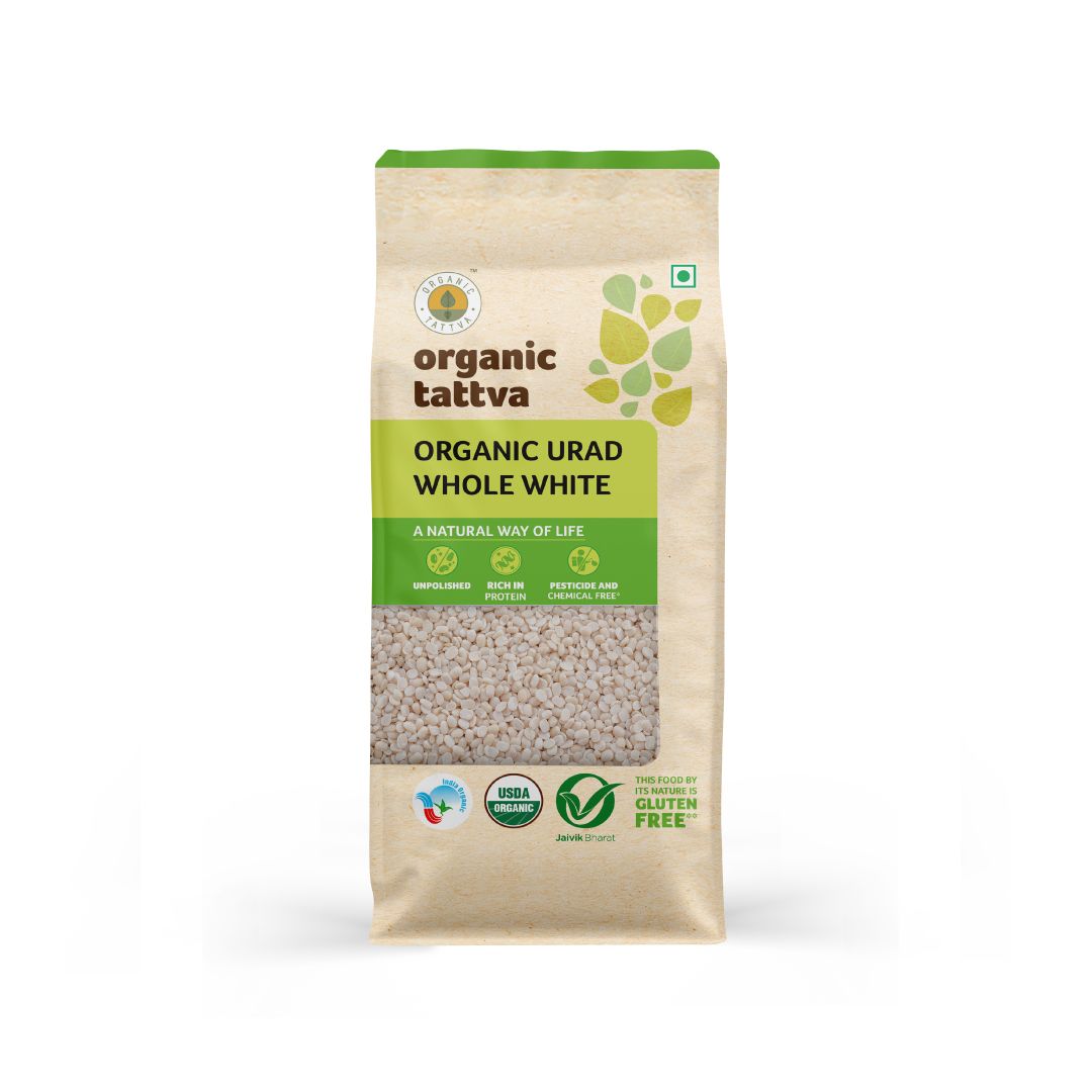 Organic Urad Dal Whole White