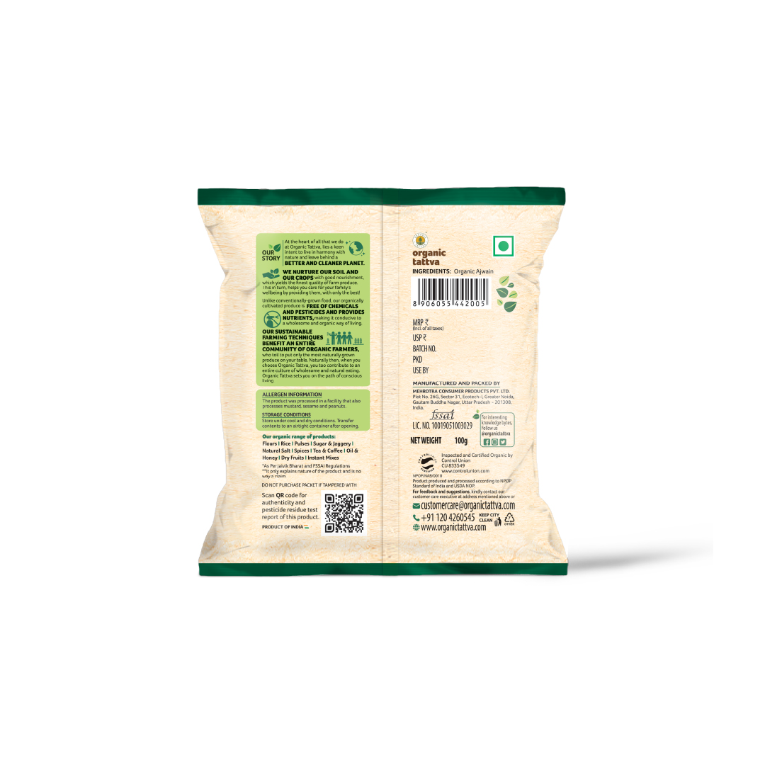 Organic Ajwain Whole