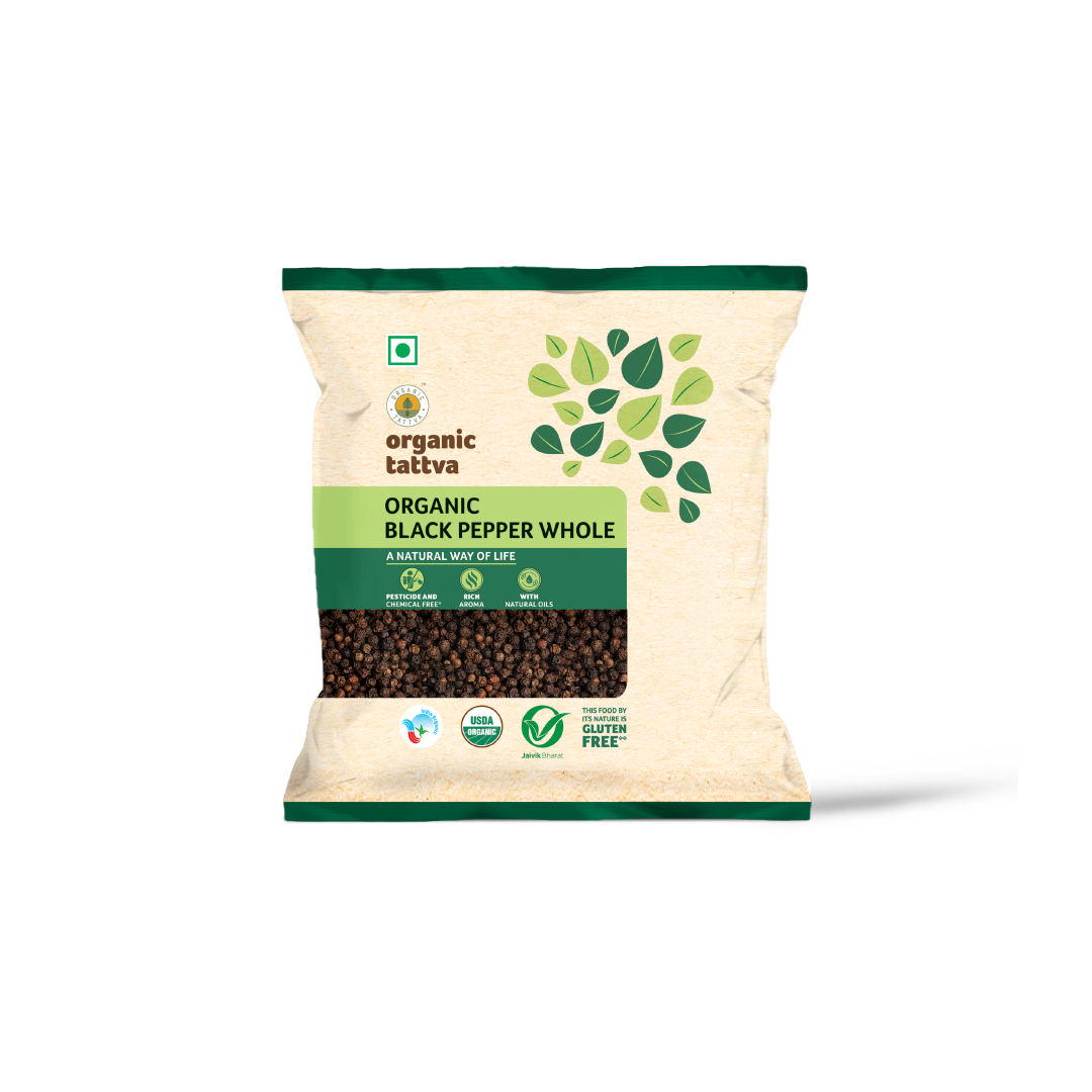 Organic Black Pepper Whole