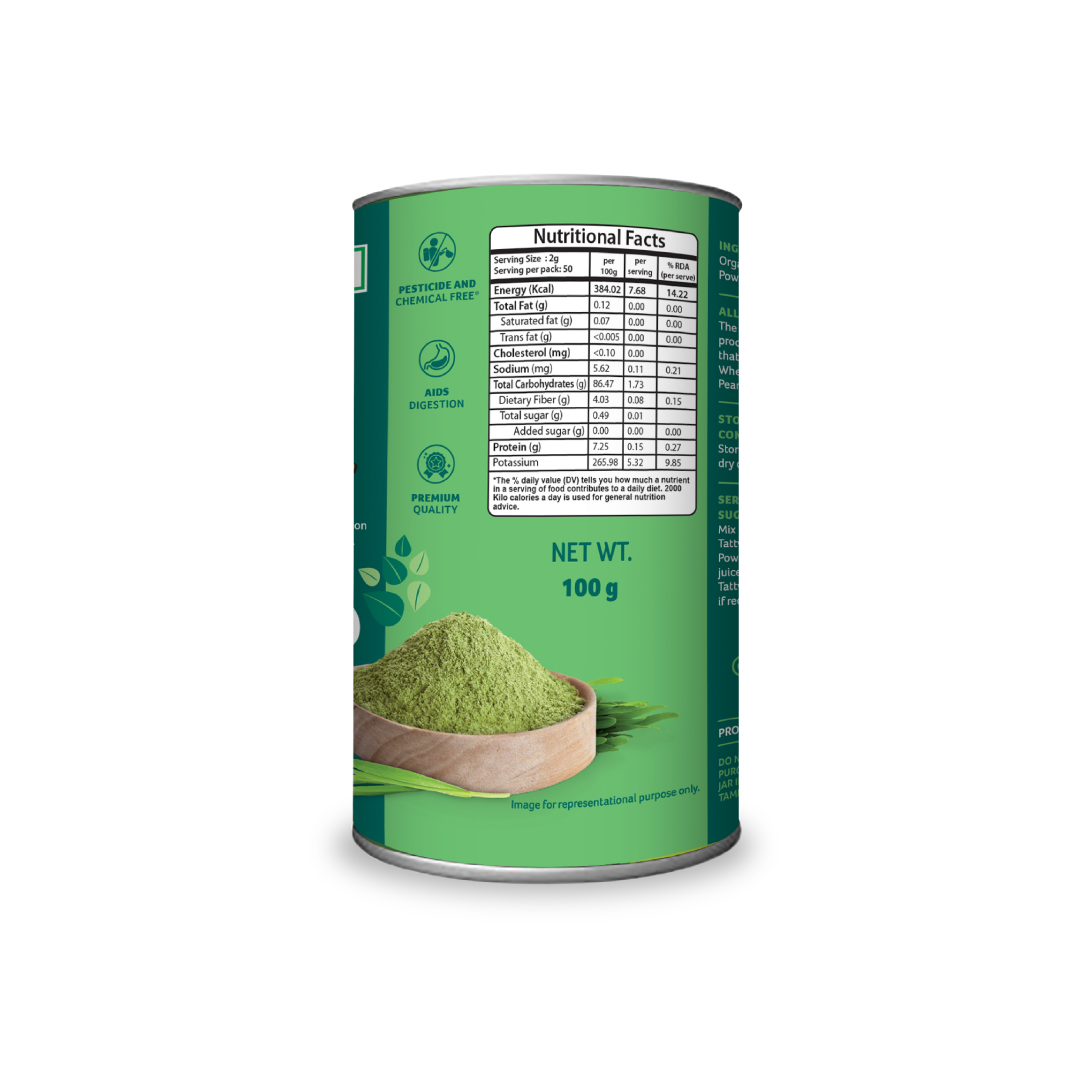 Organic Wheat Grass Powder