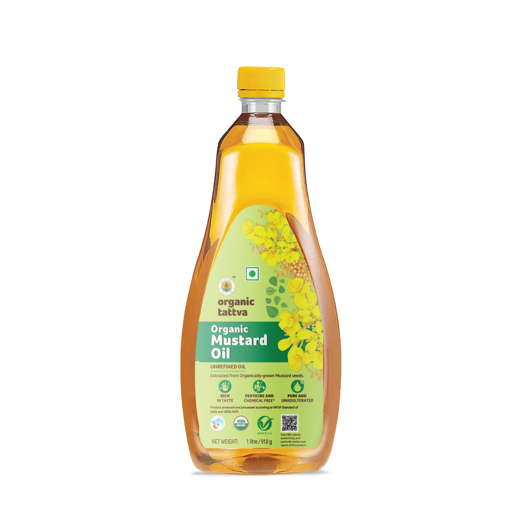 Organic Cold Pressed Mustard Oil