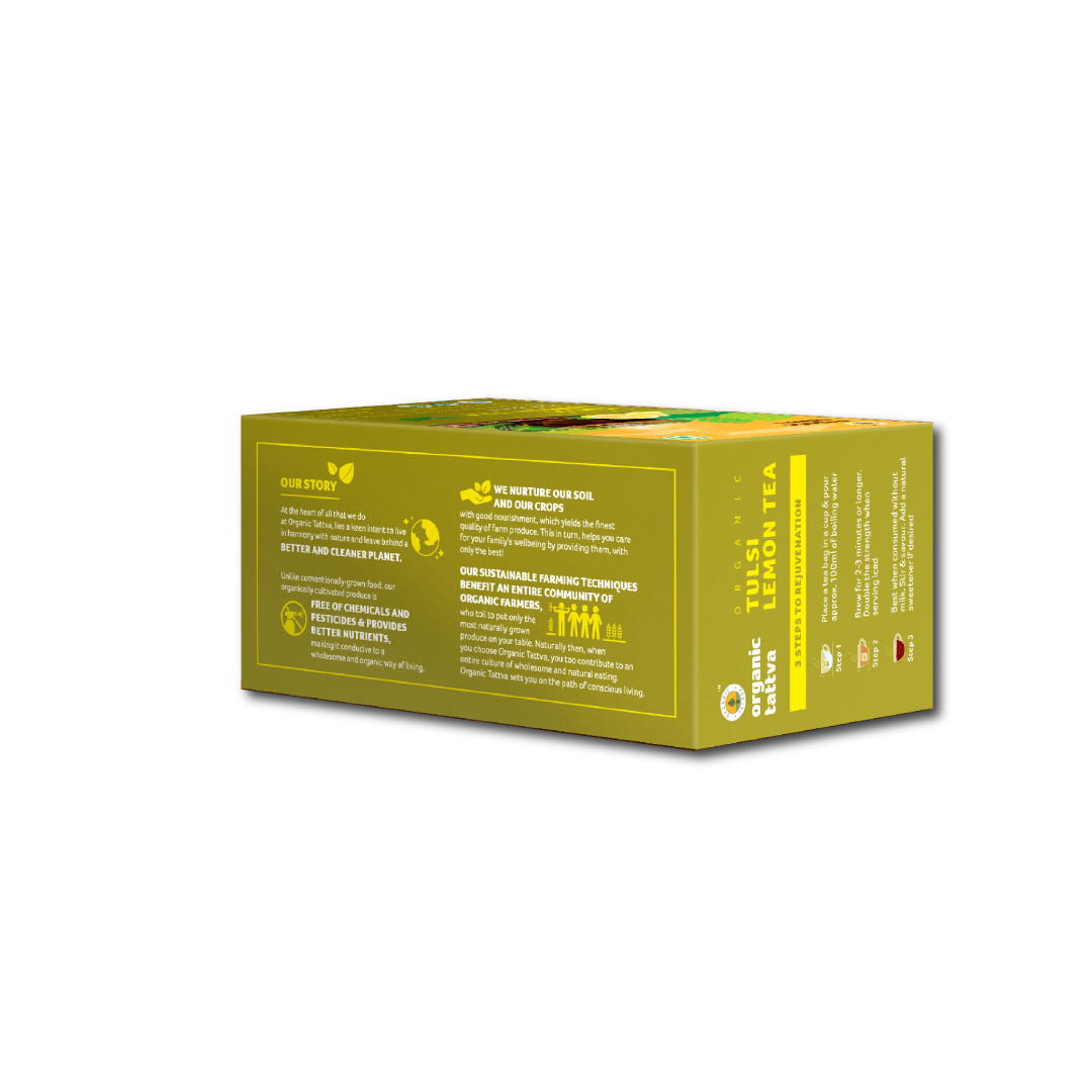 Organic Tulsi Lemon Tea (20 teabags)