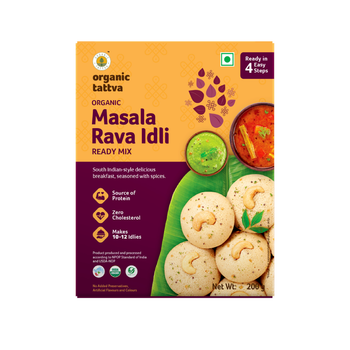 Organic Masala Rava Idli Ready Mix