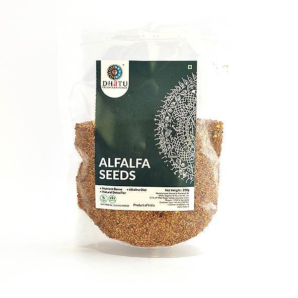 Dhatu Alfalfa Seeds - 200 gms