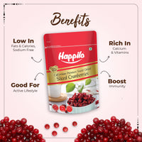 Happilo Premium Californian Sliced Dried Cranberries