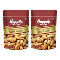 Happilo Roasted & Lightly Salted Premium Californian Almonds