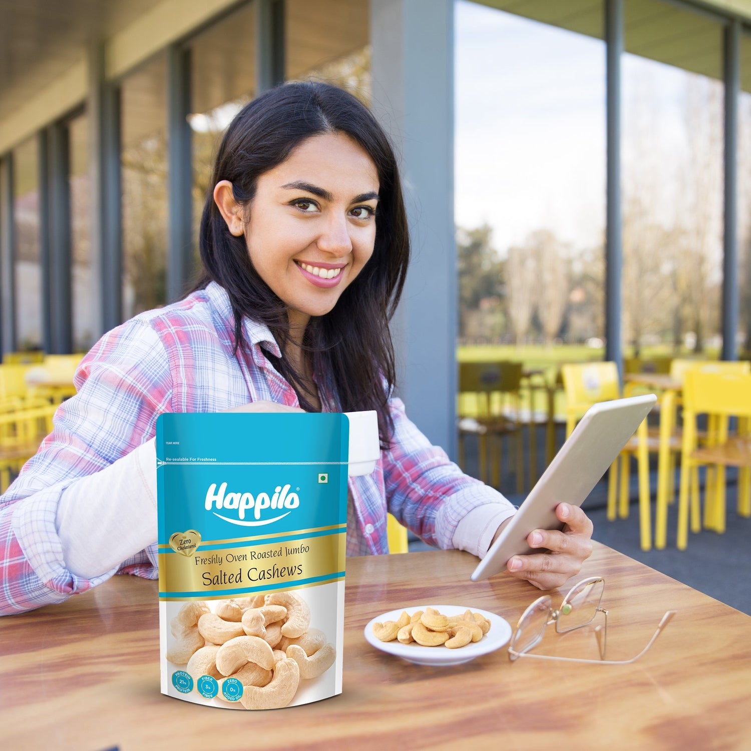 Happilo Roasted & Salted Premium Cashew Nuts