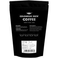 Colombian Brew Arabica Espresso Filter Coffee Powder, Roast & Ground Strong, 250g