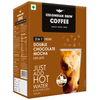 Colombian Brew Coffee Double Chocolate Mocha Cafe Latte Instant Coffee Powder Premix (3 in 1), 10 Sachets Box - 200 gms