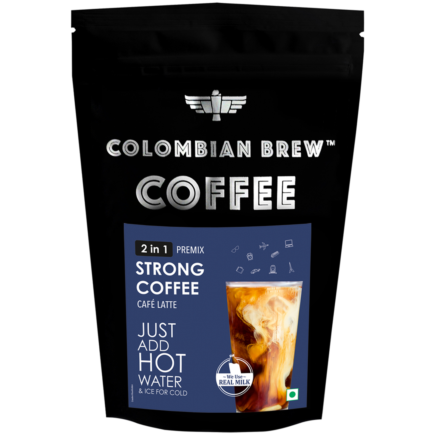 Colombian Brew 2 in 1 Instant Coffee Powder Premix 1kg