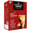 Colombian Brew Coffee Hazelnut Cafe Latte Instant Coffee Powder Premix (3 in 1), 10 Sachets Box - 200 gms