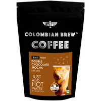 Colombian Brew Double Chocolate Mocha Café Latte, Instant Coffee Powder Pre-mix (3 in 1) 1kg