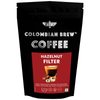 Colombian Brew Coffee Hazelnut Filter Coffee Powder, Arabica Roast & Ground - 1 kg