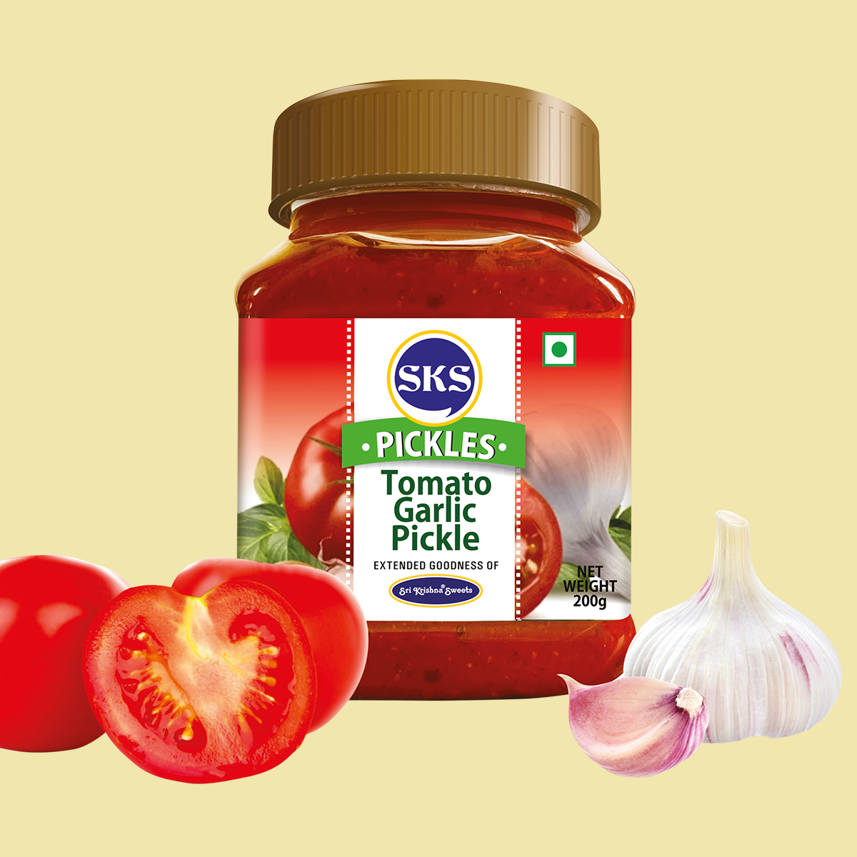 Tomato Garlic Pickle