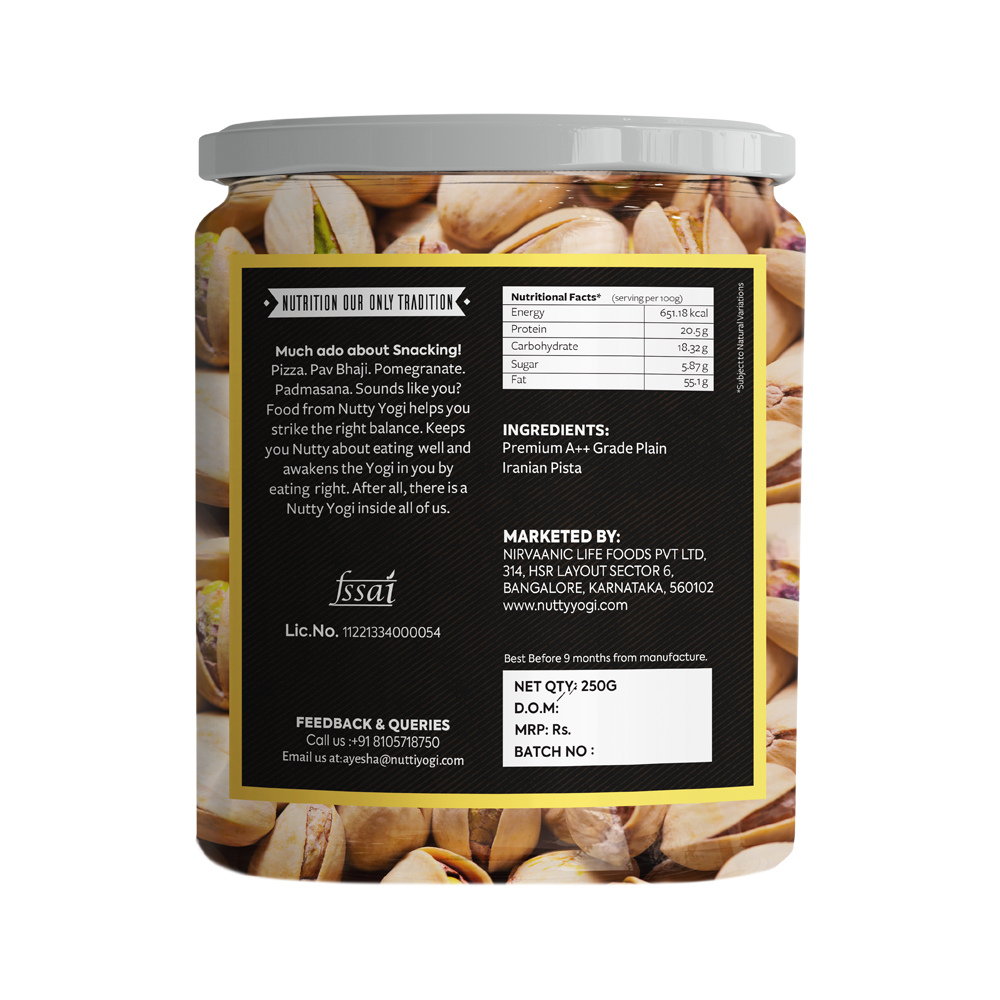 Nutty Yogi Jumbo Pishta 200g