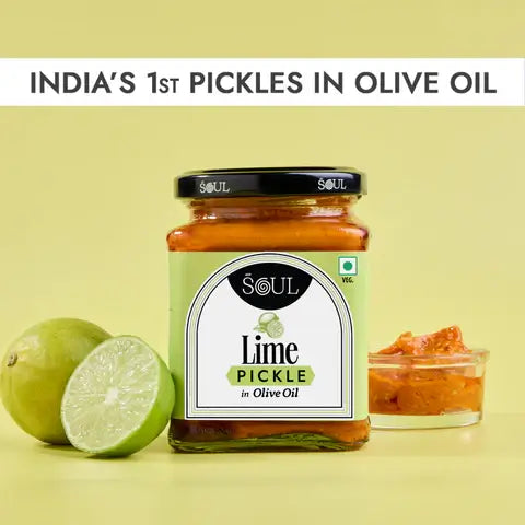 Lime Pickle in Olive Oil