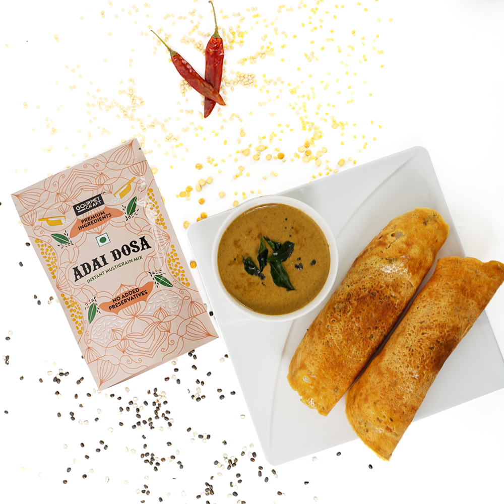 Multigrain Adai Dosa Mix (250 gm, makes 10-12 dosas)