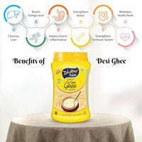 Dholpur Fresh Pure Desi Ghee - 1000 gms