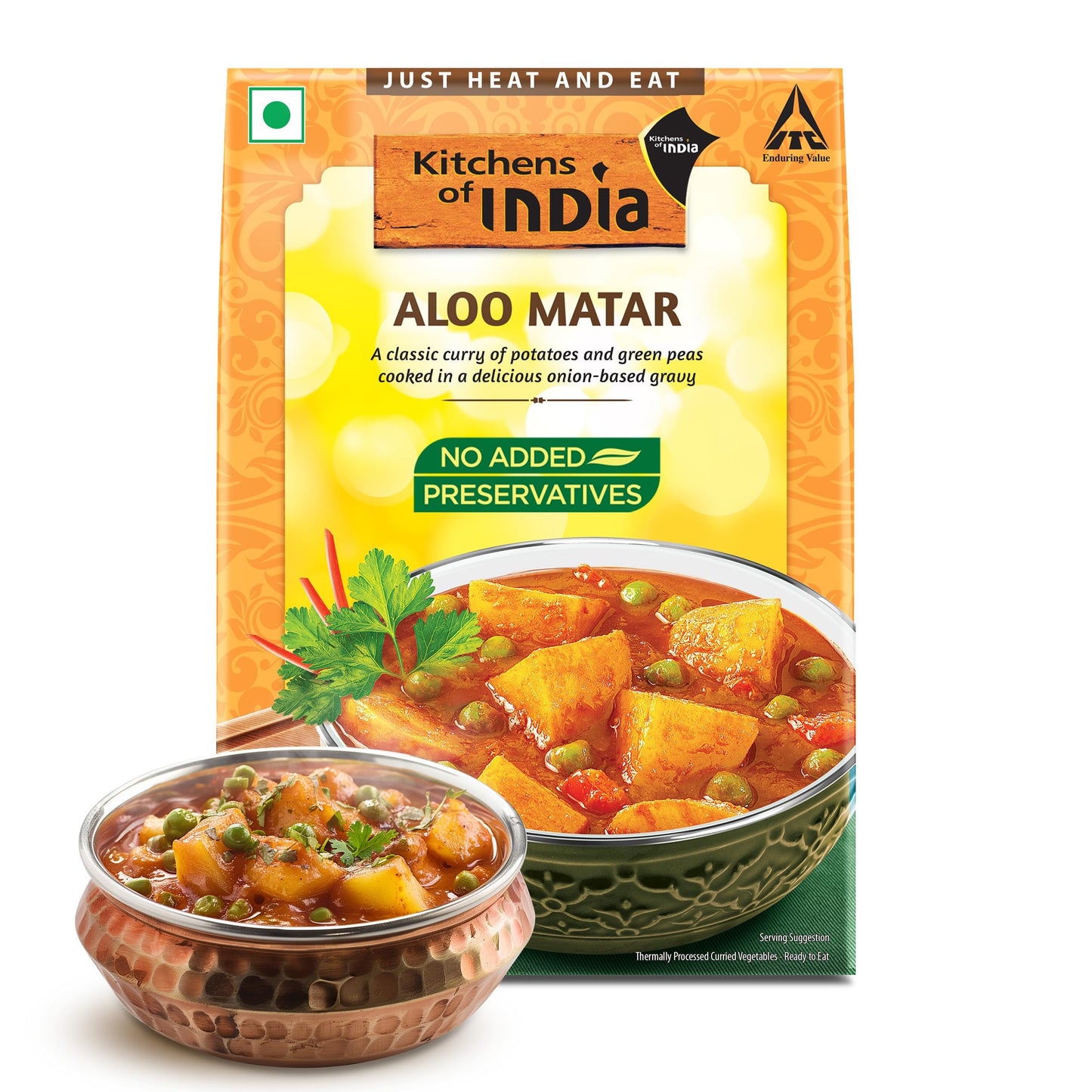 Kitchens of India Aloo Matar - 285 gms