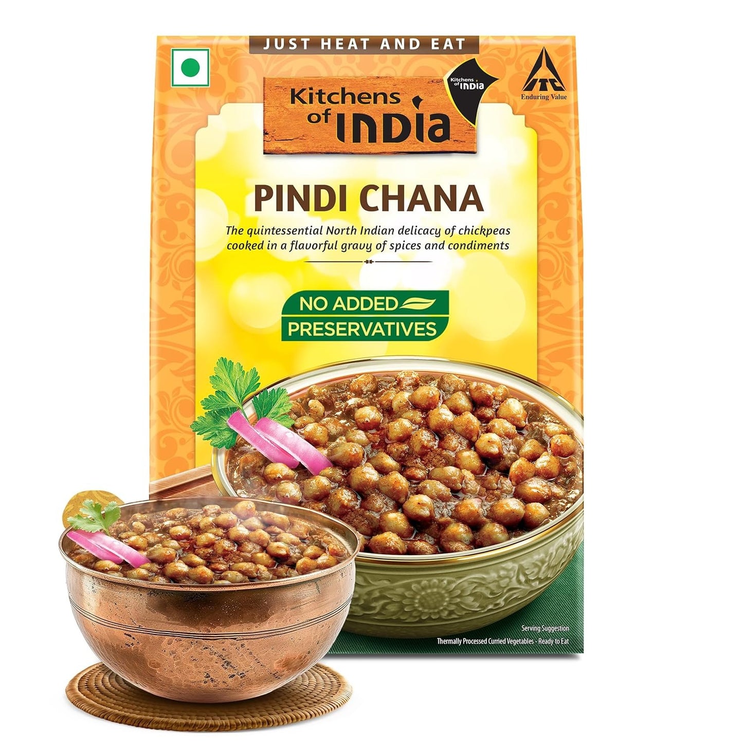 Kitchens of India Daily Treat Pindi Chana - 285 gms