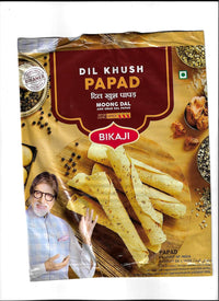 Bikaji Moong Dal Papad Spicy - 400 gms