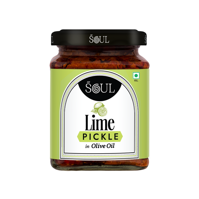 Lime Pickle in Olive Oil