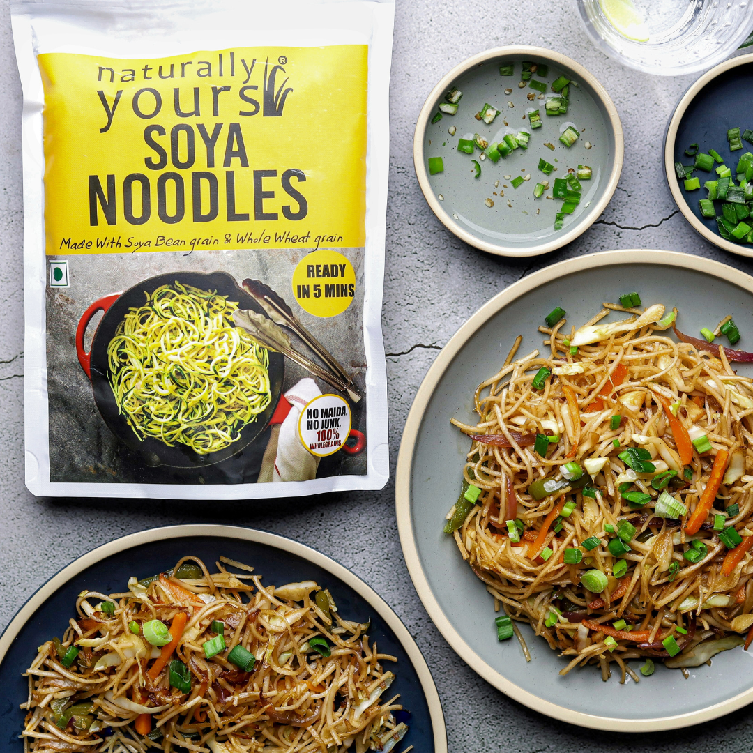 Soya Noodles - Rich in Protein - Ready in 5 Mins - 180g