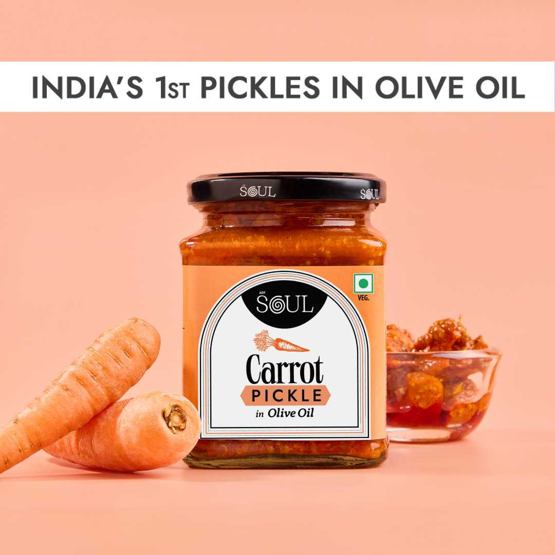 Carrot Pickle in Olive Oil