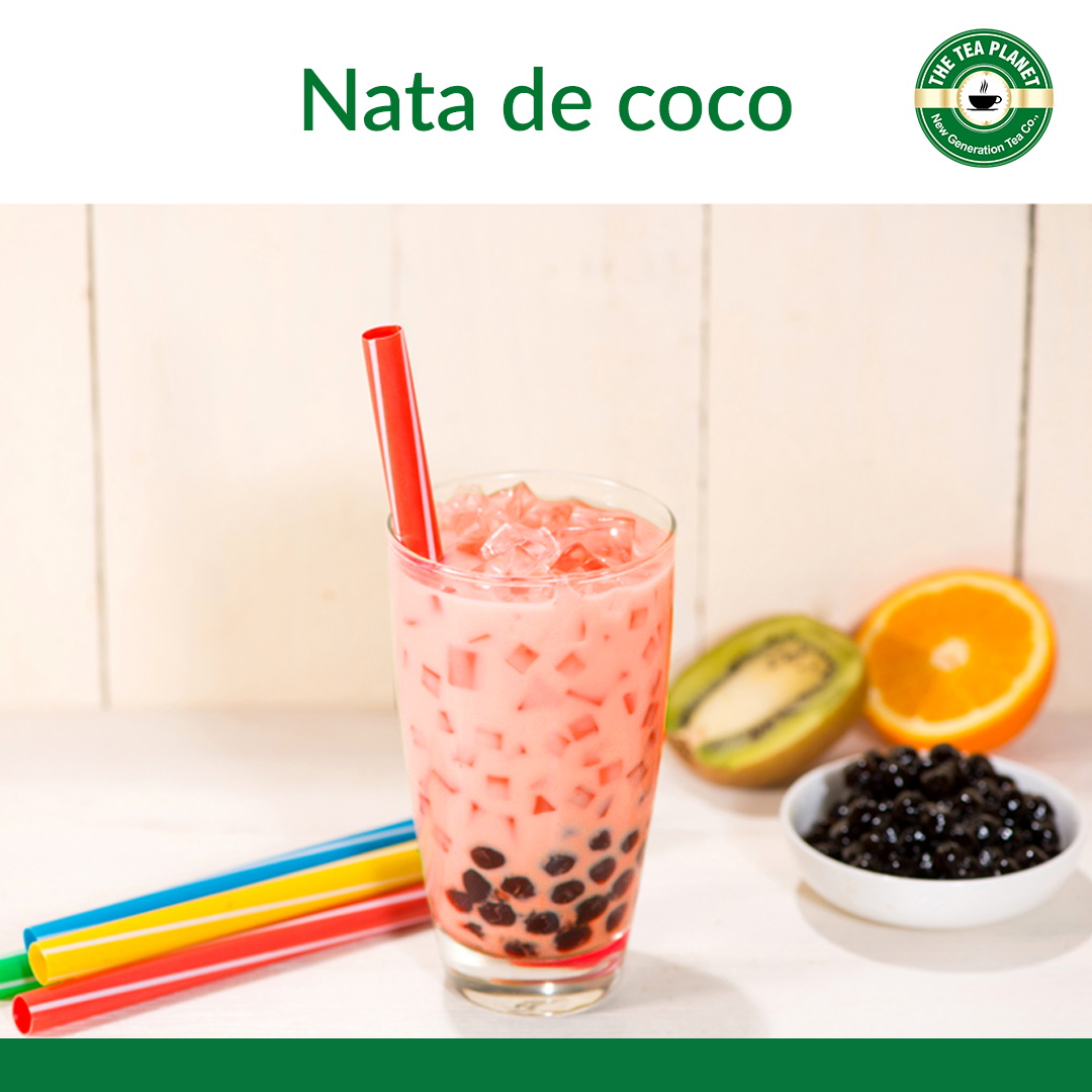 Orange Nata De Coco - 400 gms