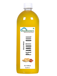 Cloudfarmers Groundnut Oil  - 1000 ml