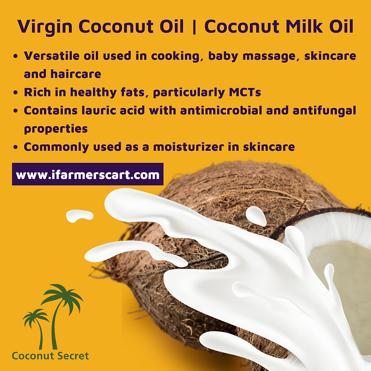 iFarmerscart Virgin Coconut Oil-Cold Processed