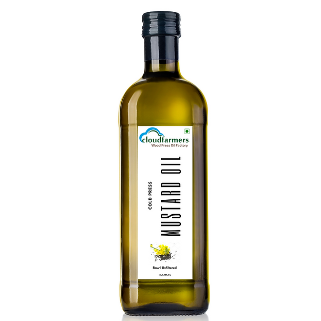 Cloudfarmers Mustard Oil - 1 Liter