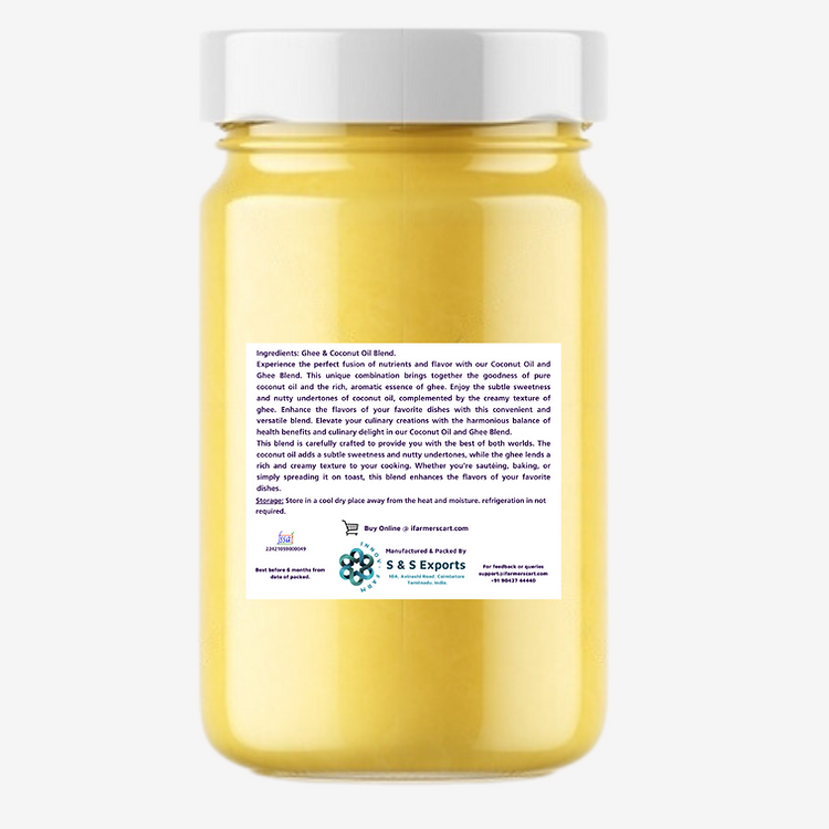 iFarmerscart Coconut Ghee A Blend of Coconut Oil and Ghee