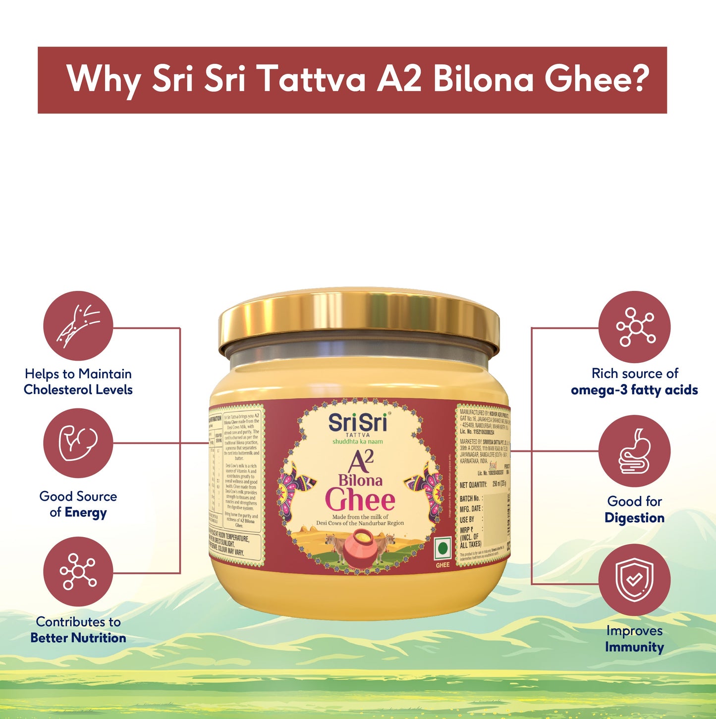 A2 Bilona Ghee 250 ml