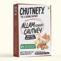 Allam Chutney | Andhra Style | Sweet & Spicy | Serves 4 to 5