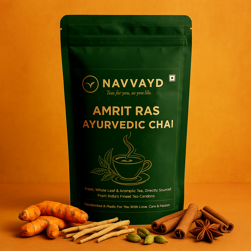 Navvayd Amrit Ras Ayurvedic Chai - Veeha Foods