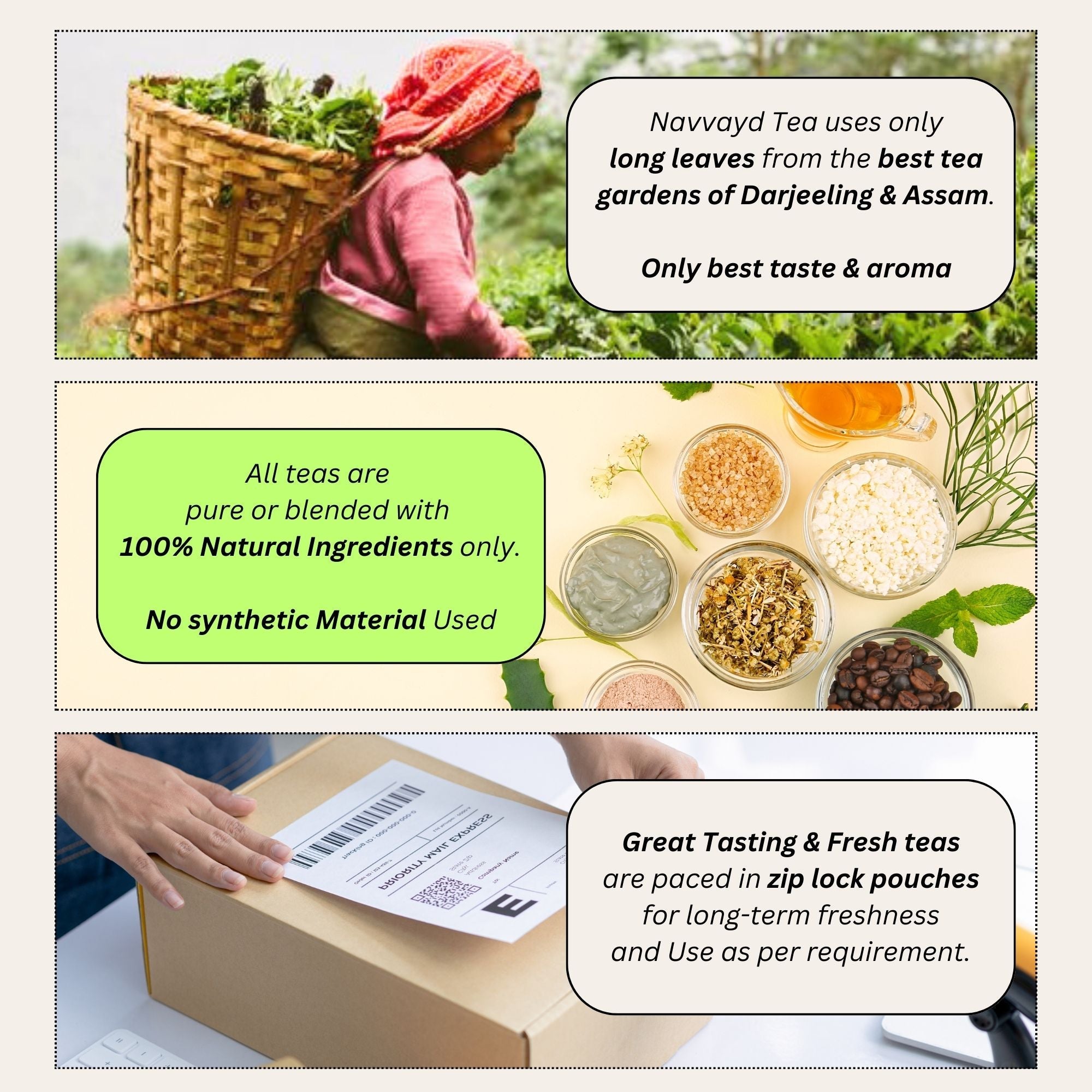 Navvayd Amrit Ras Ayurvedic Chai - Veeha Foods