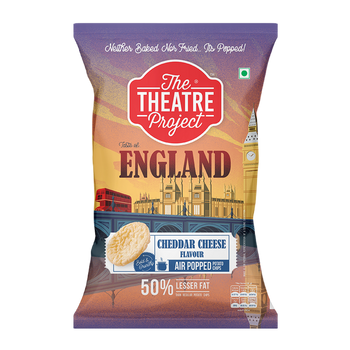 England Cheddar Cheese - Air Popped Chips - Healthy